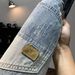 Men's Retro Distressed Washed Denim Shorts Trendy Summer Style Loose Straight Leg Casual Five-Point Pants_mkmklike.com