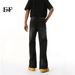 EF JEANS | 2025 Spring New American Retro Micro-pull Slim-fit Washed Black And Gray Versatile Denim Trousers_mkmklike.com