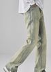 Flared Pants American High Street Yellow Mud Dyed Jeans Men's Washed Old Retro Thickened Straight Casual Trendy Pants_mkmklike.com