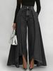 Women's Clothing Spring/Summer Women's High-Waisted Loose Denim Trousers For Formal & Casual For Women Fashionable Temperament_mkmklike.com
