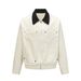Eon Modish 25 Autumn New American Style Simple Turn-Down Collar Jacket Coat_mkmklike.com