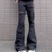 Design Pired Jeans For Men And Women, 2025 Summer New Collection, Spliced Micro Horn Workwear, High Waist Slimming_mkmklike.com