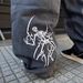 Men's Dark Gray Embroidered Skull Wide-Leg Jeans – Streetwear Loose Fit Pants, Gothic Punk Fashion_mkmklike.com