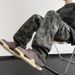 Spring High Street Micro-pull Pants American Camouflage Jeans Men's Straight Design High Sense_mkmklike.com