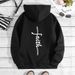 Men's Clothing sweatshirt faith fashion printed hooded back collar plus velvet sweatshirt_mkmklike.com