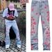 Men's Clothing New Men's Straight Jeans Street Fashion Ins Hot Style Non Elastic Embroidered Straight Jeans_mkmklike.com
