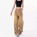 Vintage Distressed Rivet Wide-leg Jeans For Women, Autumn And Winter, Stylish, Loose, Slimming, Straight-leg,_mkmklike.com