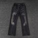 Men's Clothing 25 Jeans For Men And Women, Flared Cleanfit, Niche American Straight Trousers_mkmklike.com