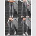 Voya Women's Tight Pencil Pants New Style Women's Stretch Denim Small Legged Pants High Waist Look Slim_mkmklike.com