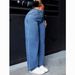Relaxed Straight-Leg Jeans For Women - Comfortable Stretch Denim, Mid-Rise, Casual & Chic (S-3XL)_mkmklike.com