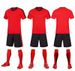 Men's Clothing suits men's professional competition training team uniforms printed breathable football clothes sportswear short sleeves_mkmklike.com