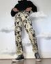 Men's Pants Loose White Washed Straight Tie-dyed Denim Trousers Spot Trendy Brand_mkmklike.com