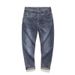 Large Size Men's Spring And Summer Trendy Brand Jeans Men's Versatile Embroidery Plus Fattening Plus Slim Denim Trousers Men's Jeans_mkmklike.com