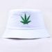 Hot Sale Maple Leaf Bucket Hat Hip Hop Panama Hats Embroider Printed Cotton Men Women Summer Casual Wide Brim Sun Cap Unisex_mkmklike.com