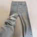 Women's Light Blue Sparkle Straight Leg Jeans - High Waist Loose Fit Stretchy Comfort Pants For Plus Size_mkmklike.com