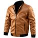 Men's Clothing 2024 men's motorcycle leather jacket men's trendy brand leather jacket spring and autumn Korean style casual leather_mkmklike.com