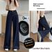 Clair Clair Denim Blue Straight-Leg Jeans Women, Autumn And 2025 New High-Waisted Loose Elastic Floor-Length Wide-Leg Pants For_mkmklike.com