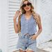 K New Fashion Casual V-neck Denim Top With Adjustable Vest And Small Vest For Women_mkmklike.com