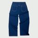 Streetwear Low-Rise Men's Jeans - Baggy Washed Denim Pants With Relaxed Fit & Vintage Stitching (S-XXL, Dark Blue)_mkmklike.com