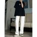 Nordmann White Jeans Men New Loose Straight Casual Trendy Brand Cool Versatile Draped High Street Long Pants_mkmklike.com