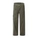 Outdoor Functional American Style Multi-Pocket Denim Straight-Leg Men's Ins Loose Street Fashion Casual Workwear Pants_mkmklike.com