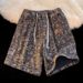 Men's Straight Leg Denim Shorts Summer Thin Style High Street Casual Trendy Brand Loose Five Point Pants_mkmklike.com