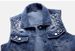 K Cowboy Vest Women's Short Style New Ripped Nail Bead Sleeveless Jacket Versatile Slim Fit Top_mkmklike.com