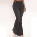 European And American Style Bell-bottom Plus-size Women's Jeans, Sexy Tight-fitting Butt-lifting Pencil Pants JN20_mkmklike.com