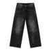 Men's American High Street Jeans – Vintage Washed Straight-Leg Denim Pants With Whisker Fading & Relaxed Fit (S-XL, Mid-Rise, Zip Fly)_mkmklike.com