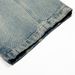 Washed Gradient Jeans Men's Casual Straight Long Street Fashion Punk Distressed Loose Wide-Leg Dad Pants_mkmklike.com