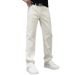 Breathable White Summer Jeans – Lightweight Straight Fit (S-3XL, 68% Cotton)_mkmklike.com