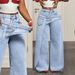 Versatile Casual Women's Jeans Long Pants Trendy Design Relaxed Everyday Wear Versatile Comfortable Feshion Trend_mkmklike.com