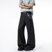 Cross-border American High Street Design Sense Loose Jeans Men's Trendy Brand Black Loose And Versatile Casual Long Pants Men_mkmklike.com