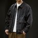 American Style High-End Retro Casual Shirt Denim Spring Autumn Trendy Outdoor Workwear Jacket Men_mkmklike.com