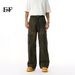 EF JEANS | 2025 Spring New American Street Retro Old Multi-pocket Overalls Jeans Trendy Men_mkmklike.com