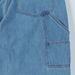 Wide-Leg Logging Jeans With Scimitar Design, High Street Trendy Brand Men's Loose Fit Washed Vintage Workwear Casual_mkmklike.com