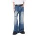 Men's Distressed Straight-Leg Jeans – Vintage Washed Denim With Raw Hem (S-3XL, 90% Cotton, American Streetwear, Retro Loose Fit)_mkmklike.com
