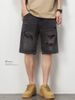 Men's Black Ripped Denim Shorts Summer Trendy High Street Casual Loose Fit Plus Size Thin American Style_mkmklike.com