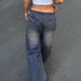 Women's Clothing Retro Street Style Ripped Jeans For Women, Summer New Style, High Waisted, Slimming, Thin Wide Leg Pants._mkmklike.com