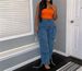 European And American Women's Fashion Jeans, New Products, Trendy Multi-pocket Washed Work Pants, Hot-selling_mkmklike.com