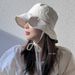 Hot Sale Lace-up Fisherman Summer Light Thin Casual Outdoor Windbreak Rope Sunshade Basin Ins Sunscreen Hat_mkmklike.com