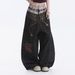2026 New American Vintage Jeans Unisex, Spring/Autumn Trendy Brand Washed Loose Straight-Leg Wide-Leg Long Pants_mkmklike.com