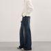 Men's Clothing Irregular Deconstructed A-Line Jeans Slimming Design Streetwear Fashion Denim For Men And Women_mkmklike.com