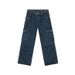 EF JEANS | 2025 Spring New Big Pocket Casual Overalls Pleated Three-dimensional High Street Straight Jeans_mkmklike.com