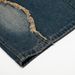 Loose Fit Denim Scimitar Pants Men's High Street Trend Embroidered Irregular Deconstructed Patchwork Frayed Wide-Leg_mkmklike.com