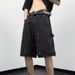 Vintage Washed Men's Denim Shorts Lightweight Summer Cargo Relaxed Fit Distressed Details S-XXXL Streetwear Staple_mkmklike.com