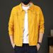 1 Bulk Spring And Autumn Stretch Top Couple Slim Fit Men's Denim Clothing Casual Jacket_mkmklike.com