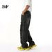 EF JEANS | 2025 Spring New American High Street Tide Graffiti Splicing Design Straight Loose Jeans_mkmklike.com