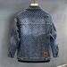 Men's Clothing High Grade Cat Claw Fashion Niche High End Denim Jacket Men's Handsome High Street Retro Jacket Trend_mkmklike.com