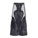 Wasteland Style Old Retro Ripped Jeans Women's Autumn American Design Sense Loose Drape Straight Wide-leg Pants_mkmklike.com